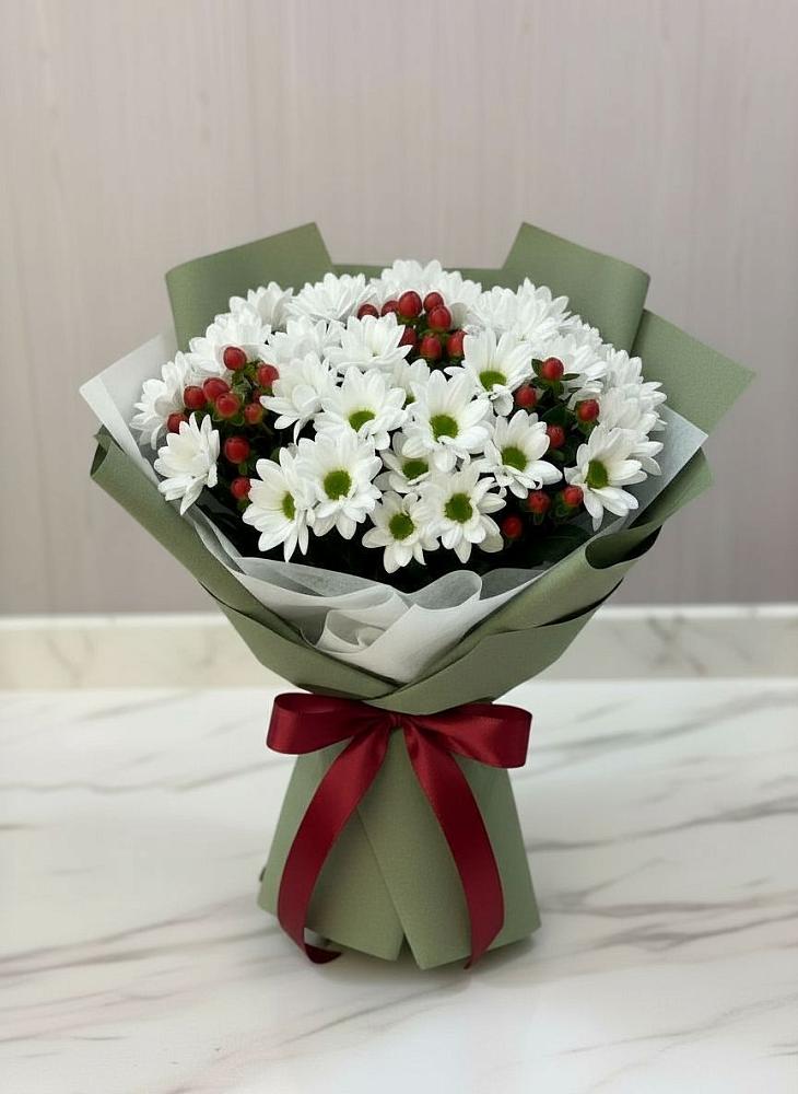 Букет цветов из: Хризантемы в Туме