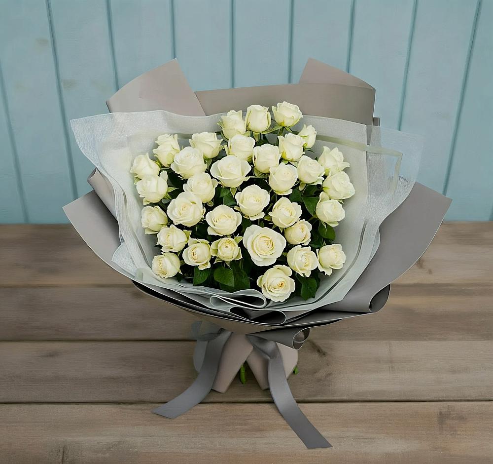 Букет Белоснежная нежность в Туме