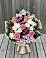 Букет цветов из: Альстромерии, Гвоздики, Розы и Хризантемы в Туме