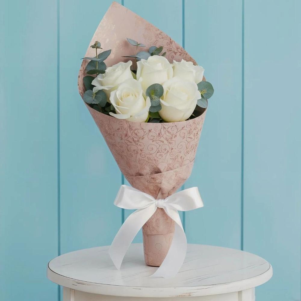 Букет цветов из: Розы в Туме