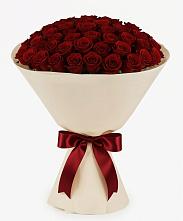 Букет 101 Бордовая роза Блэк Бакарра в Туме
