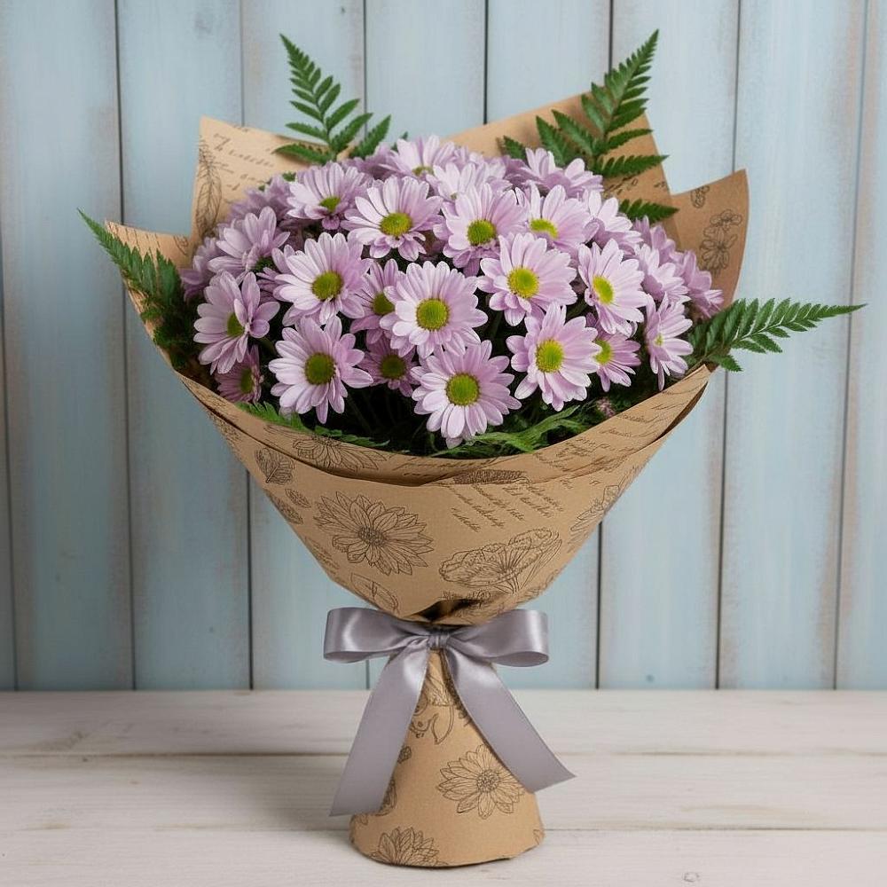 Букет цветов из: Хризантемы в Туме