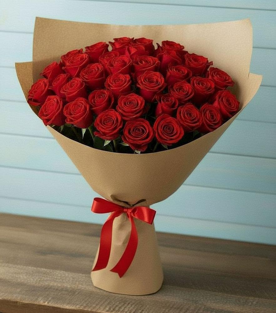 Букет Красные розы Милано в Туме