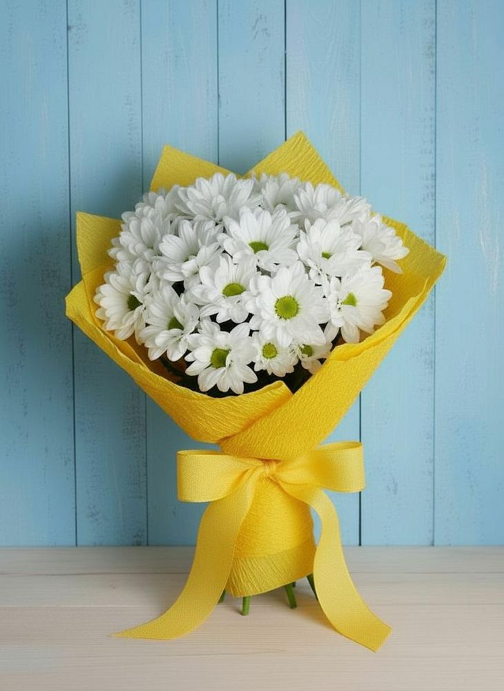 Букет цветов из: Хризантемы в Туме
