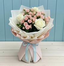 Букет цветов из:  Розы в Туме