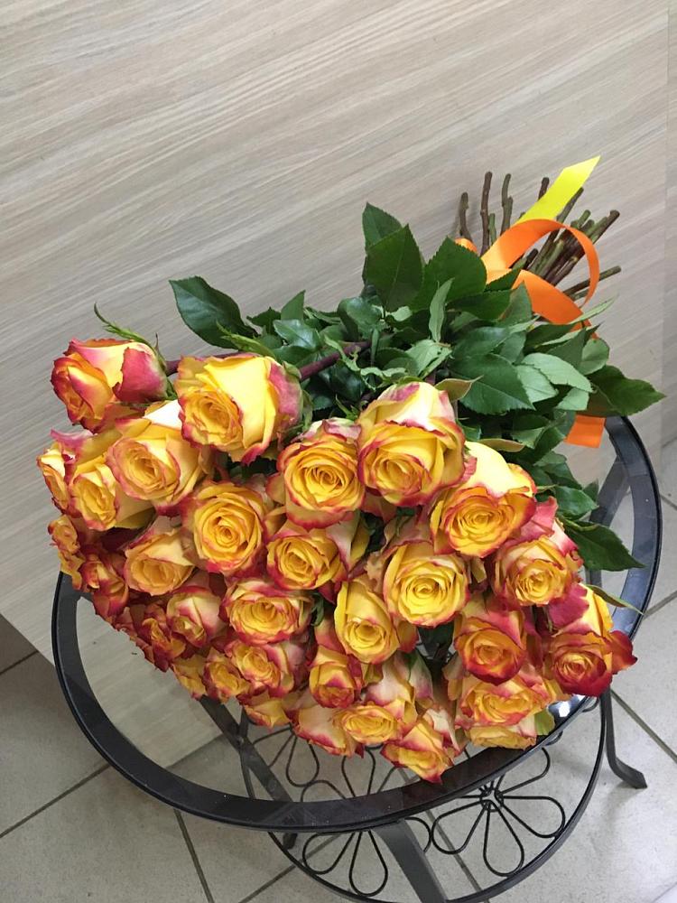 Букет Желтые розы в Туме