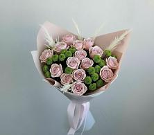 Букет цветов из:  Розы и Хризантемы в Туме