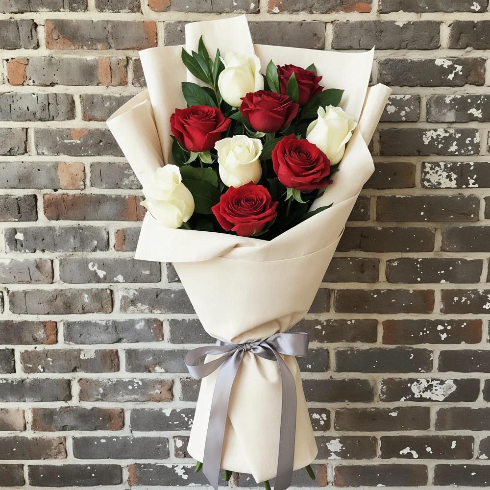 Букет цветов из: Розы в Туме