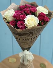 Букет цветов из:  Розы #REPLACE_PRED# Туме