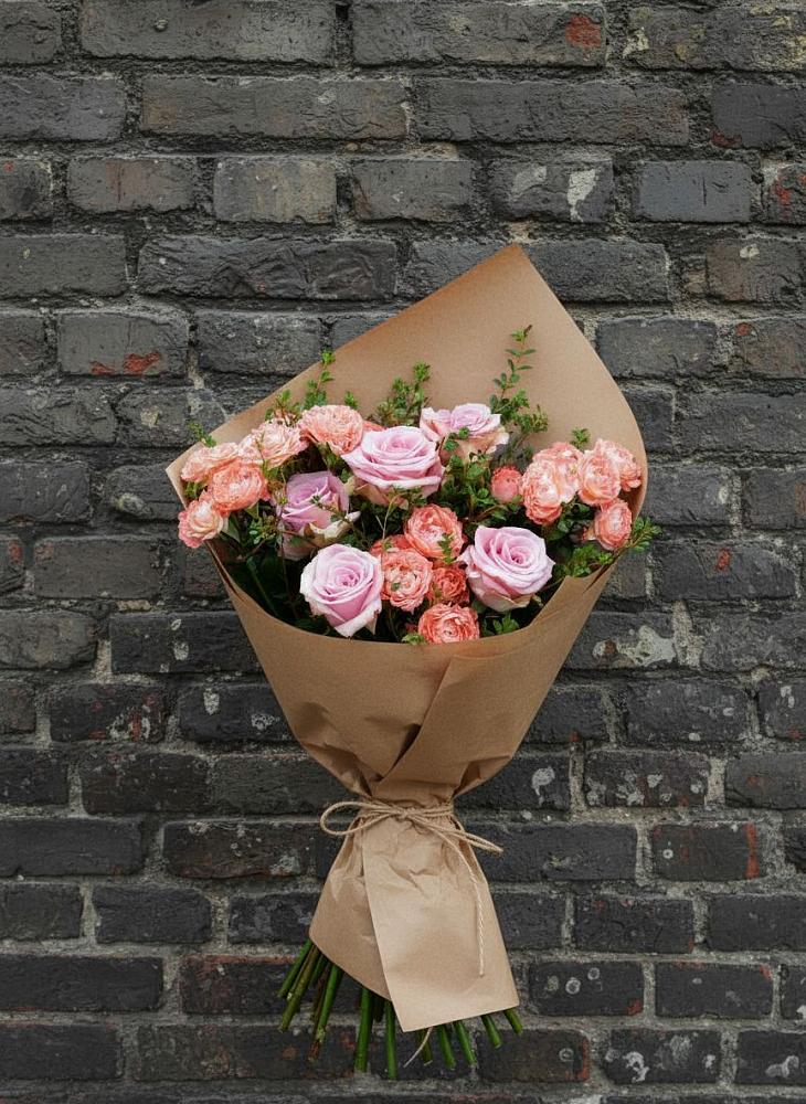 Букет цветов из: Розы в Туме