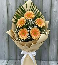 Букет цветов из:  Герберы в Туме