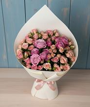 Букет цветов из:  Розы в Туме