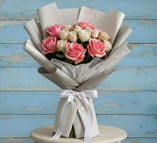 Букет цветов из:  Розы в Туме